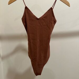 Abercrombie & Fitch Brown Bodysuit
